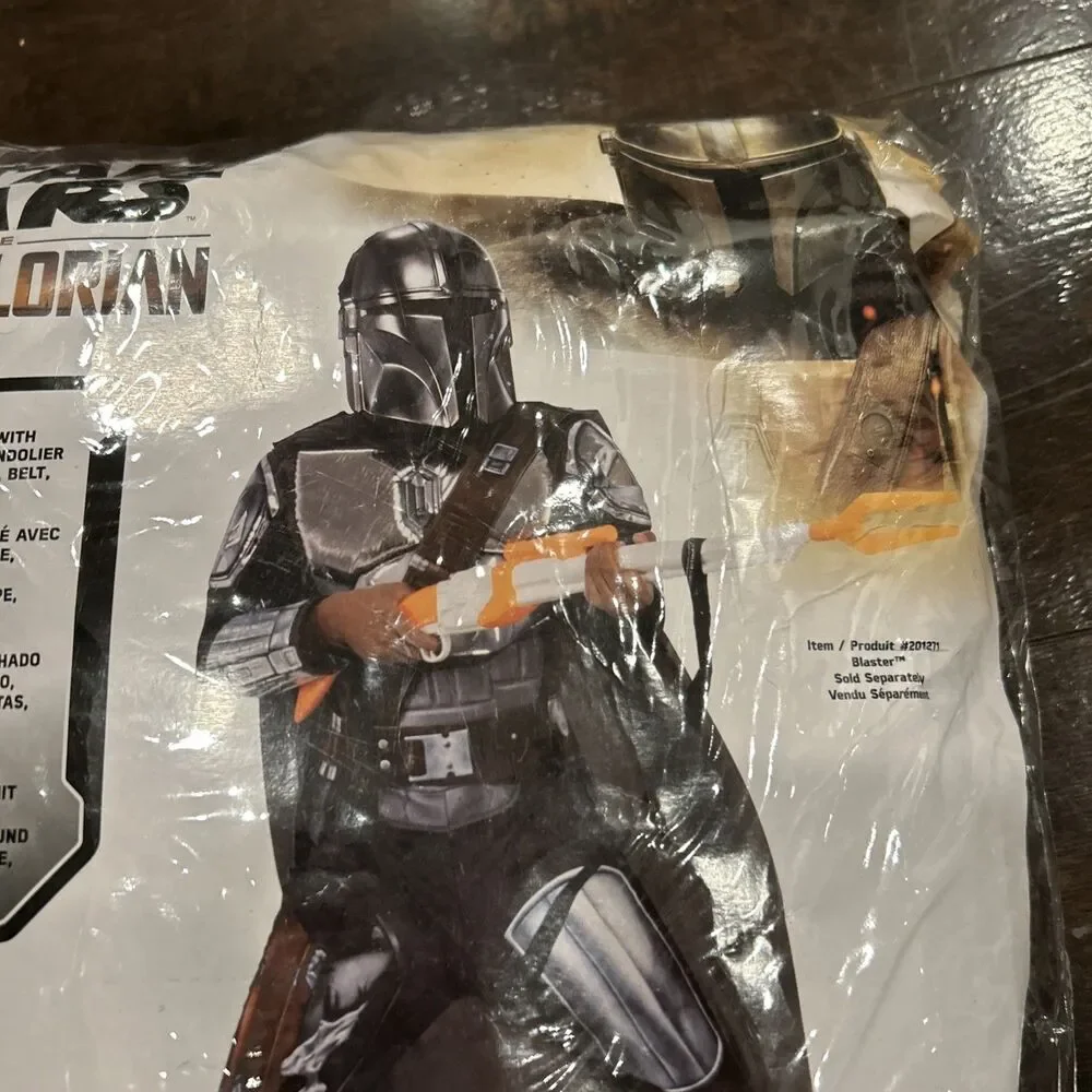 Rubie’s Star Wars The Mandalorian Beskar Armor Child Sz Small Halloween Costume - Picture 3 of 9